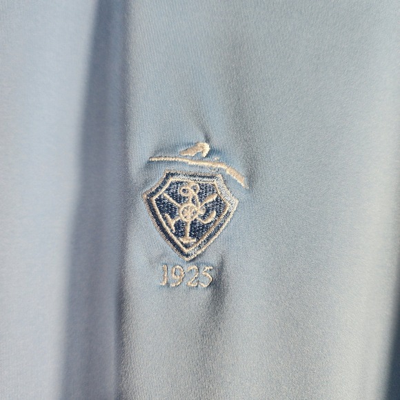 Peter Millar Summer Comfort Polo Shirt Mens XL Light Blue Embroidered Logo Golf - Picture 2 of 5